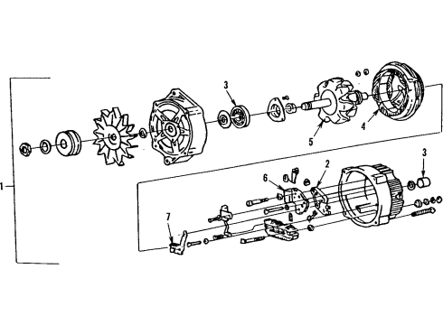 GM 10035803 Bracket,Generator Adjust