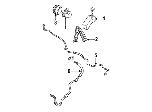 GM 26017150 Hose Assembly, Bracket & Cooler