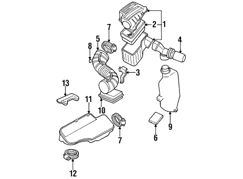 GM 24574784 Duct, Air Cleaner Outlet