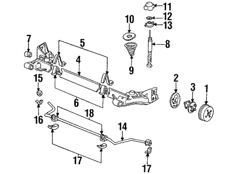 GM 12351583 Rear Axle Assembly (W/O Brake)