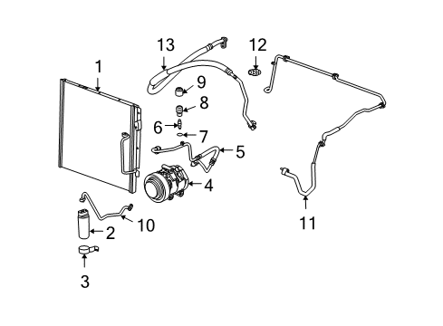 GM 15132137 Seal, A/C Condenser