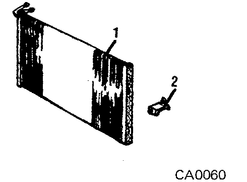 GM 3057836 CASE, A/C Evaporator