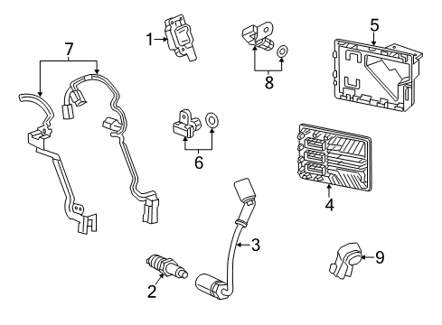 GM 19431550 WIRE KIT,SPLG