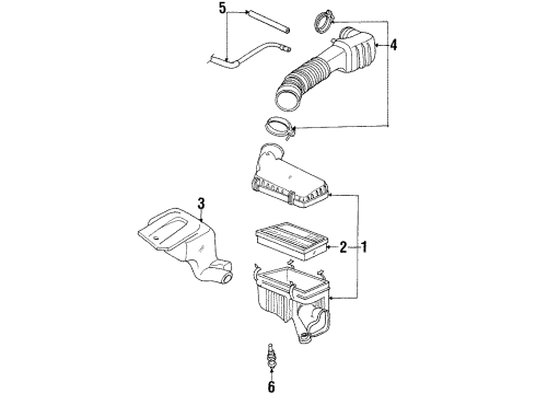 GM 21015141 Hose, Pcv Valve