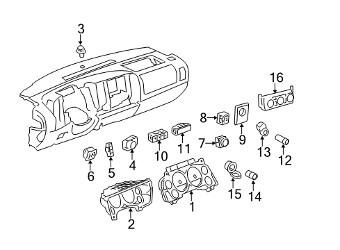 GM 25953349 Sensor Assembly, A/C Refrigerant Temperature