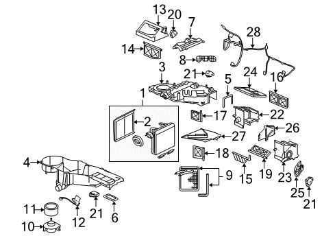 GM 15187286 Hose Assembly, A/C Accumulator