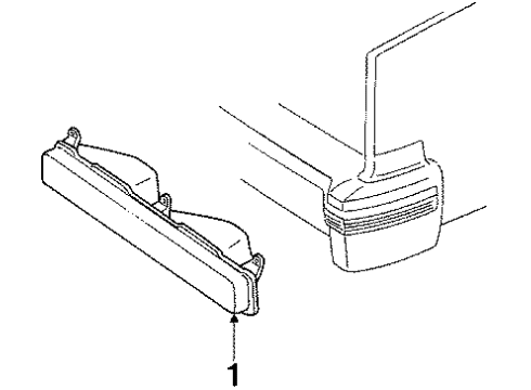 GM 915030 Lamp Asm,Parking & Turn Signal