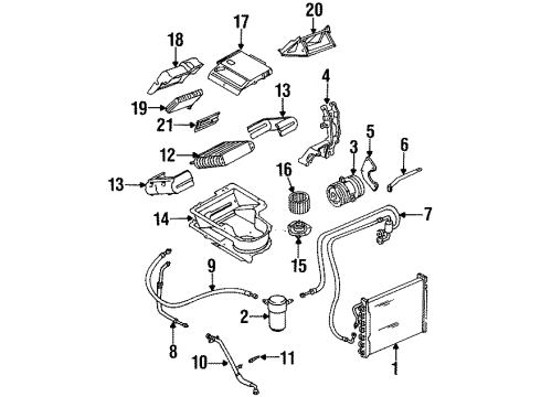 GM 10205055 Tube Assembly, A/C Condenser