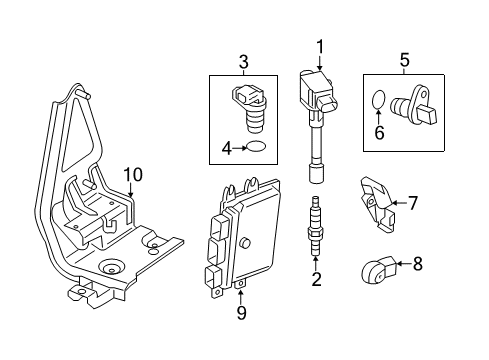 GM 19317722 Bolt/Screw,Ignition Coil Housing