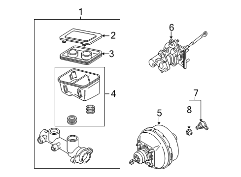 GM 19209267 Cylinder Asm,Brake Master