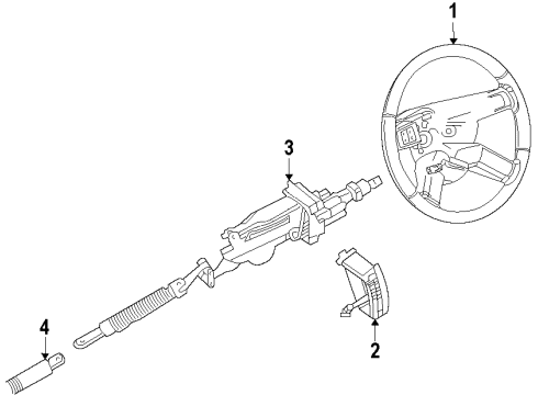 GM 12393249 Molding Kit,Front Side Door