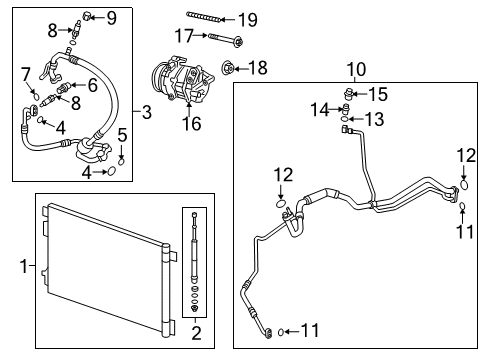 GM 86792423 COMPRESSOR KIT-A/C