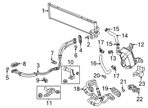 GM 84067152 Pipe Assembly, Trans Fluid Clr Inl & Otlt