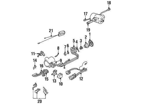 GM 25630074 Bracket Assembly, Cruise Control Module