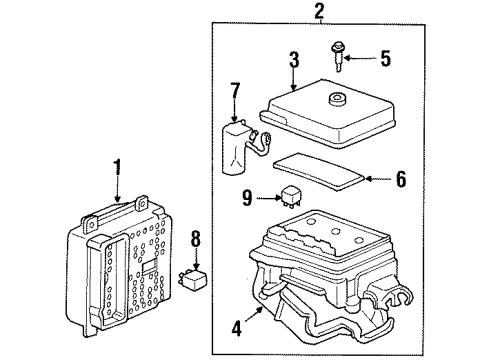 GM 15301758 Block Assembly, Engine Wiring Harness Junction