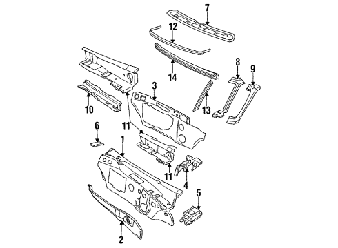 GM 25696127 Panel Assembly, Air Inlet Grille