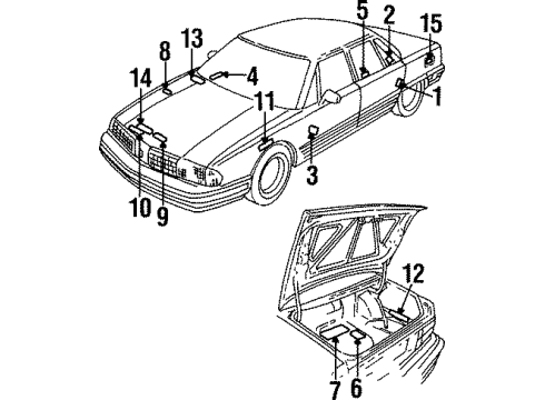 GM 24502918 Label, Vehicle Emission Control Information