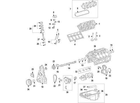 GM 12705664 Housing Assembly, Cr/Shf Rr Oil Seal