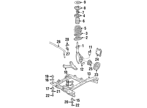 GM 17996019 Cover, Front Suspension Strut Mount