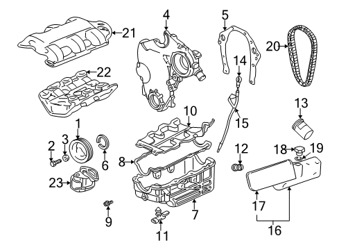 GM 19434071 GASKET KIT,UPR INT MANIF