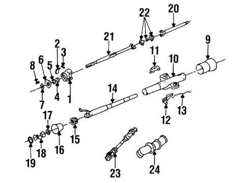 GM 7839113 Rod, Dimmer Switch