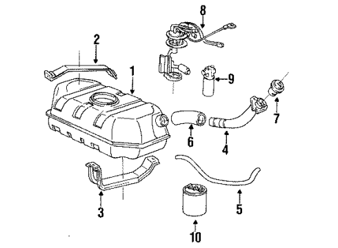 GM 15693481 Cable Assembly, Accelerator Control