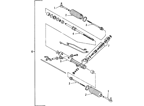 GM 1638588 Seal Kit,P/S Gear Outlet Hose Connect