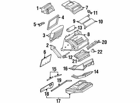 GM 52466532 CASE, Air Distributor