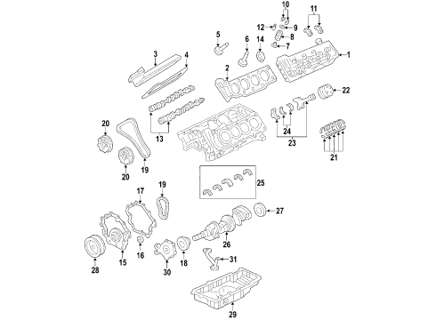 GM 12568826 Camshaft Assembly, Exhaust