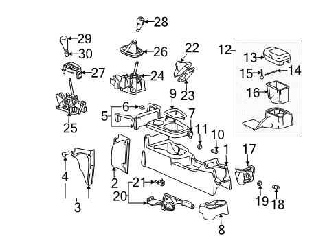 GM 24214519 Switch Assembly, Parking/Neutral Position