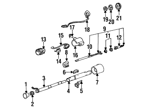 GM 22513639 Bushing, Steering Gear