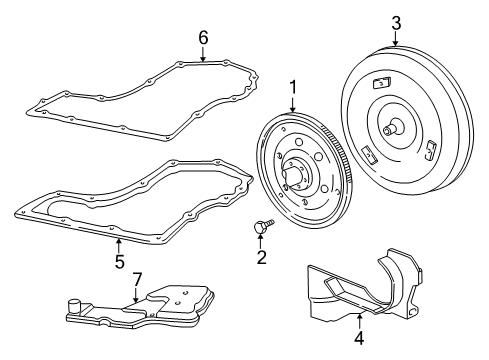 GM 89059817 Transaxle Asm,Auto (Goodwrench Remanufacture) 3Mxj