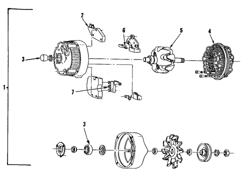 GM 10463033 Generator Assembly, (Remanufacture)