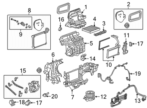 GM 84852349 Hose Assembly, Aux Htr Inl & Otlt