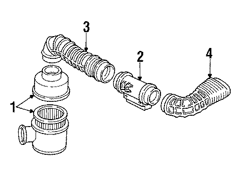 GM 10055894 Duct Assembly, Front Air Intake