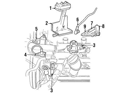 GM 90494715 Wire Kit,Spark Plug (#1,3,5)