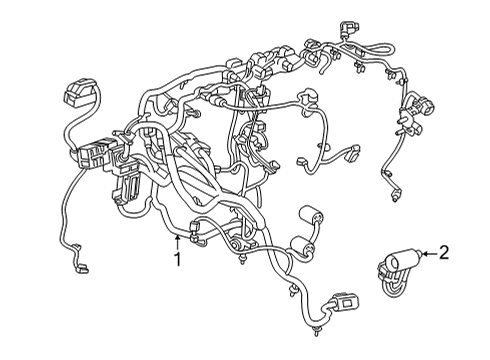 GM 84918217 Harness Assembly, I/P Wrg