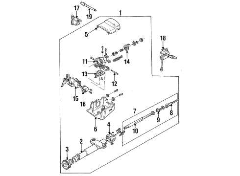 GM 26013943 Column Assembly, Steering