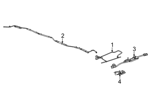 GM 84843814 Cable Assembly, Ant Coax (Hdlng)