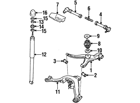 GM 90334925 Bushing,Rear Suspension Control Arm