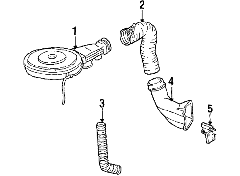 GM 10028740 Tube,Engine Air Heat Stove