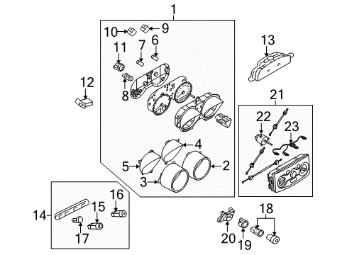 GM 96839861 CLUSTER