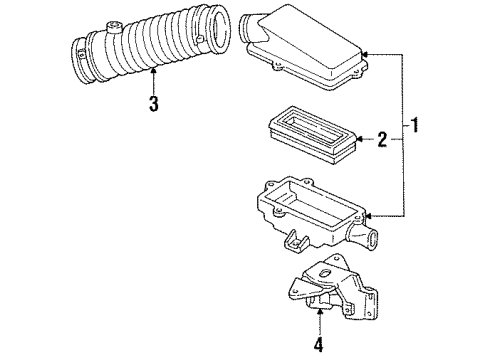 GM 10146854 Support Assembly, Air Cleaner