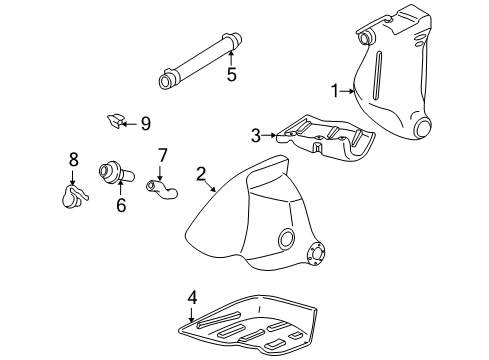 GM 10253390 Bracket, Fuel Filter