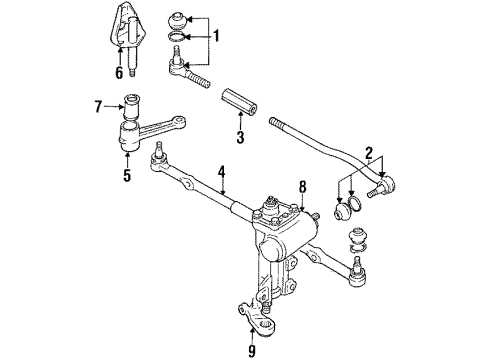 GM 96059580 Arm,Pitman