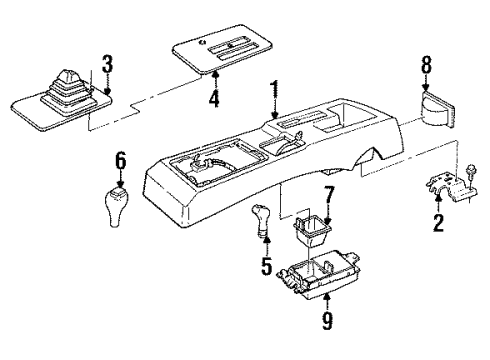 GM 10126406 Knob Assembly, Manual Transmission Control Lever (W/O