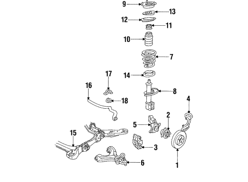 GM 25526641 Bushing,Front Lower Control Arm