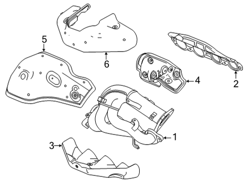 GM 11603626 STUD,EXH MANIF