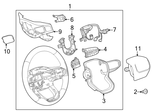 GM 86544642 GEAR ASM,ELEC BELT DRV RACK & PINION STRG