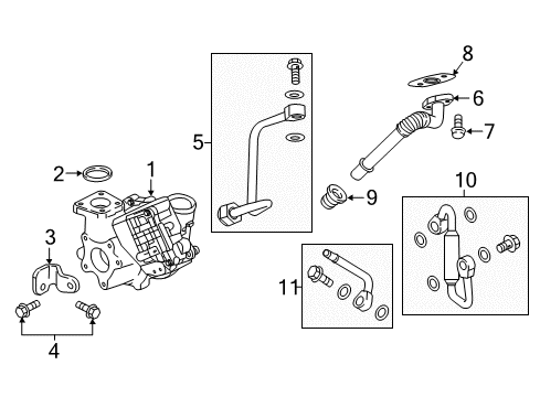 GM 55585089 Bolt/Screw, Turbo Oil Feed Pipe